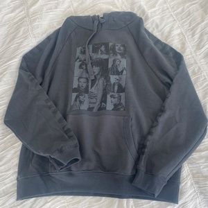 Taylor Swift The Eras Tour Official US Dates Black Hoodie